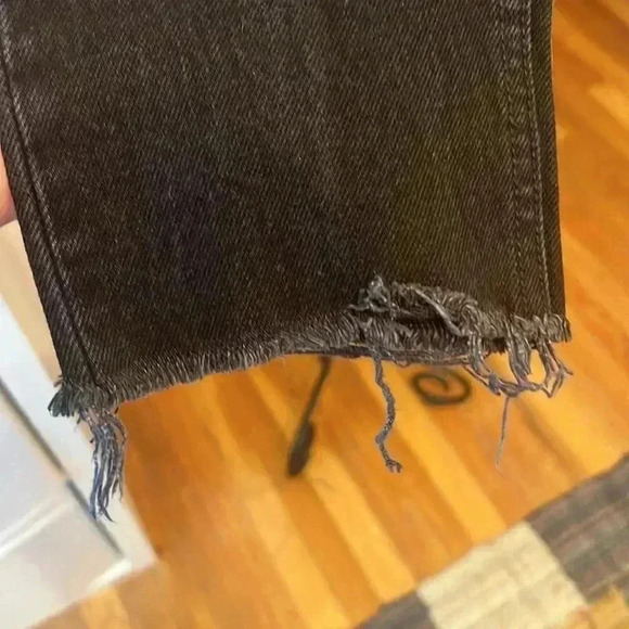 Reformation Cropped Cigarette Jeans-Sz 25 - Picture 3 of 8